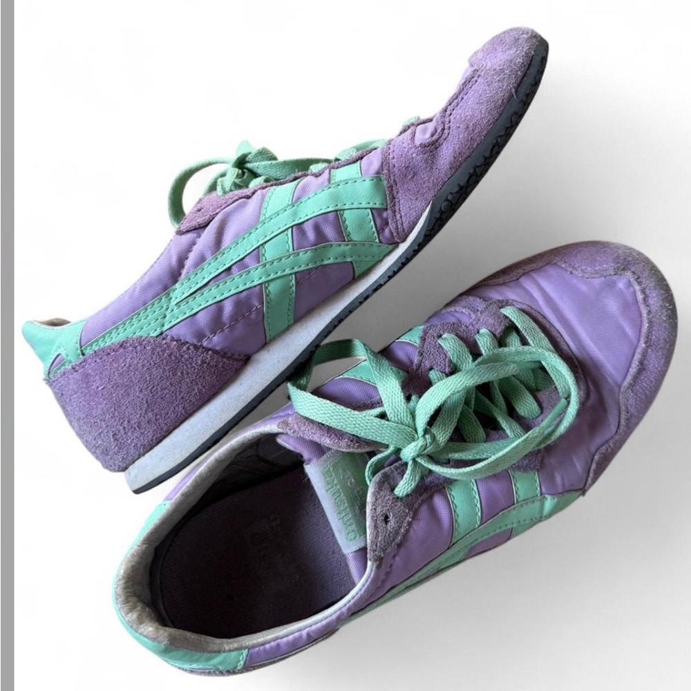Onitsuka Tiger by Asics Women's Lavender and Mint Sneakers